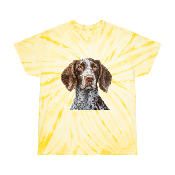 German Wirehaired Pointer Classic Tie-Dye Tee, Cyclone