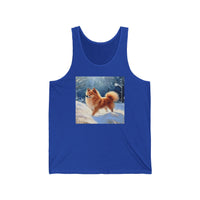 Finnish Spitz - Unisex Jersey Tank