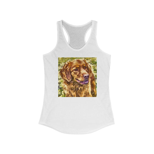 Nova Scotia Duck Tolling Retriever Women's Racerback Tank