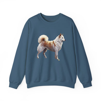 Kishu Ken Unisex 50/50 Crewneck Sweatshirt