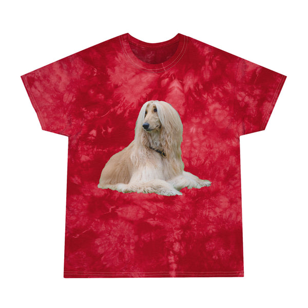 Afghan Hound Unisex Cotton Tie-Dye Tee