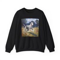 Whippet  --  Unisex 50/50 Crewneck Sweatshirt