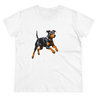 Manchester Terrier Women's Midweight Cotton Tee