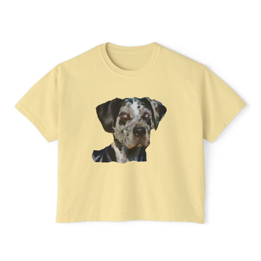 American Leopard Hound Women's Oversized Boxy Tee