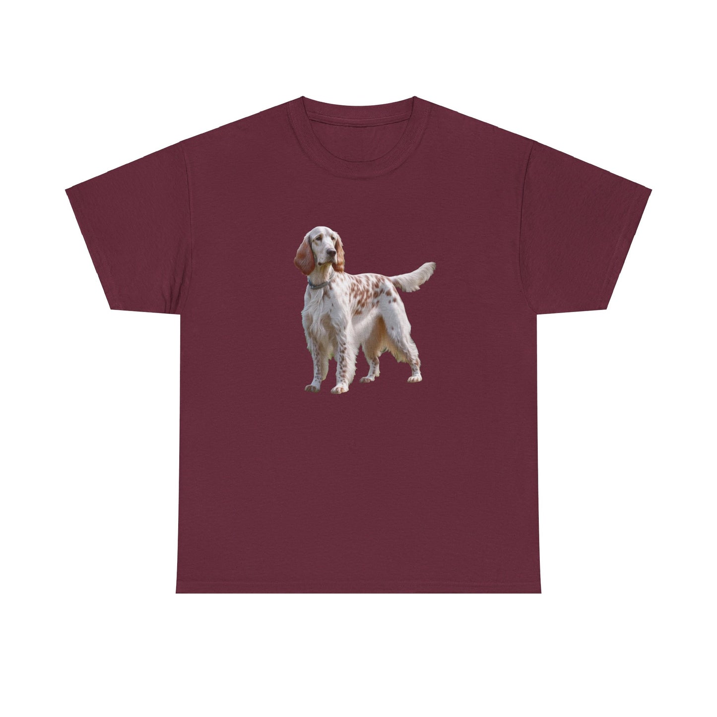 English Setter No 4 - Unisex Heavy Cotton Tee