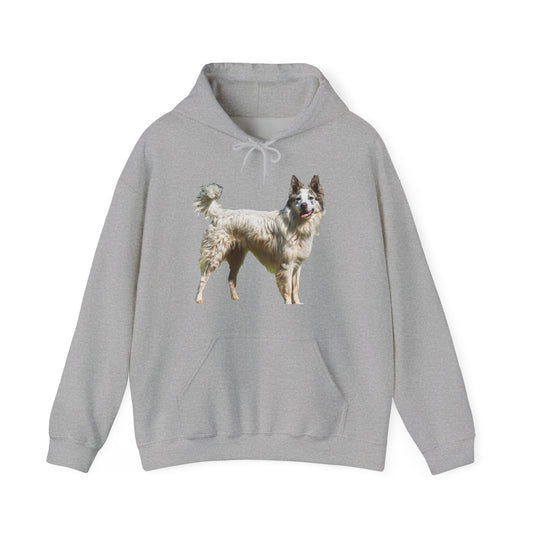 Pyrenean Shepherd Unisex 50/50 Hooded Sweatshirt
