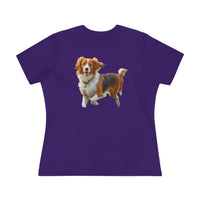 Nederlandse Kooikerhondje  - Women's Relaxed Fit Cotton Tee