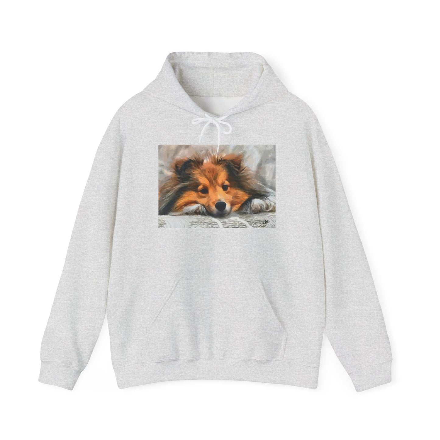 Shetland Sheepdog 'Sleepy Sheltie' Cozy Hoodie
