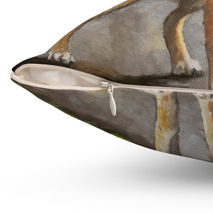 Czechoslovakian Vlciak Wolfdog Throw Pillow