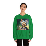 Yorkie #3 50/50 Crewneck Sweatshirt