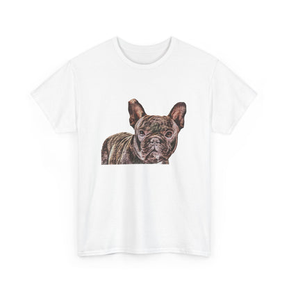 French Bulldog 'Shannel' Unisex Heavy Cotton Tee