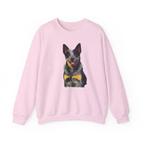 Blue Heeler 'Bailey' - Australian Cattle Dog Unisex 50/50 Crewneck Sweatshirt