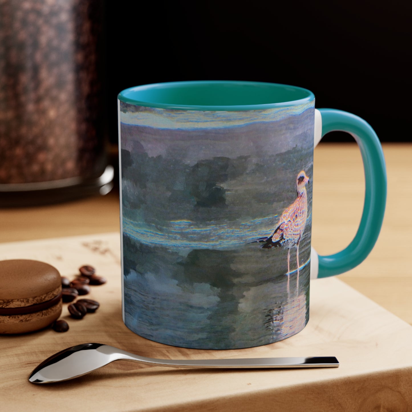 Bodega Bay Seagull #2 Accent Coffee Mug, 11oz