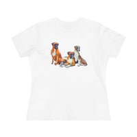 Boxer Quartet Women's Relaxed Fit Cotton Tee