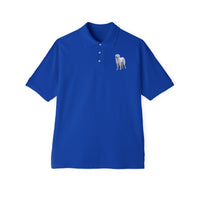 Hungarian Kuvasz Men's Piqué Polo Shirt