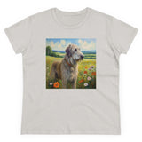 irish Wolfhound - Women's Midweight Cotton Tee