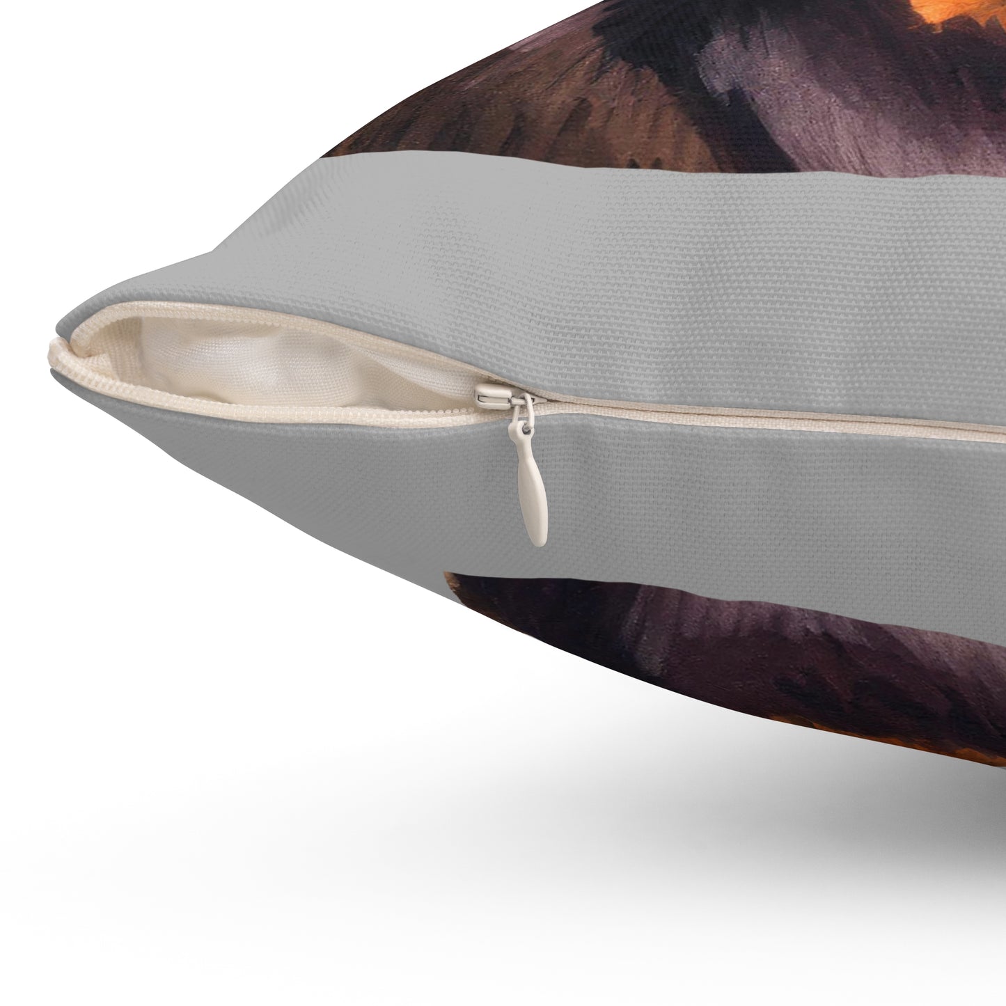 Hannoverscher Schweisshund Spun Polyester Throw Pillow