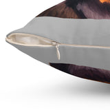 Hannoverscher Schweisshund Spun Polyester Throw Pillow