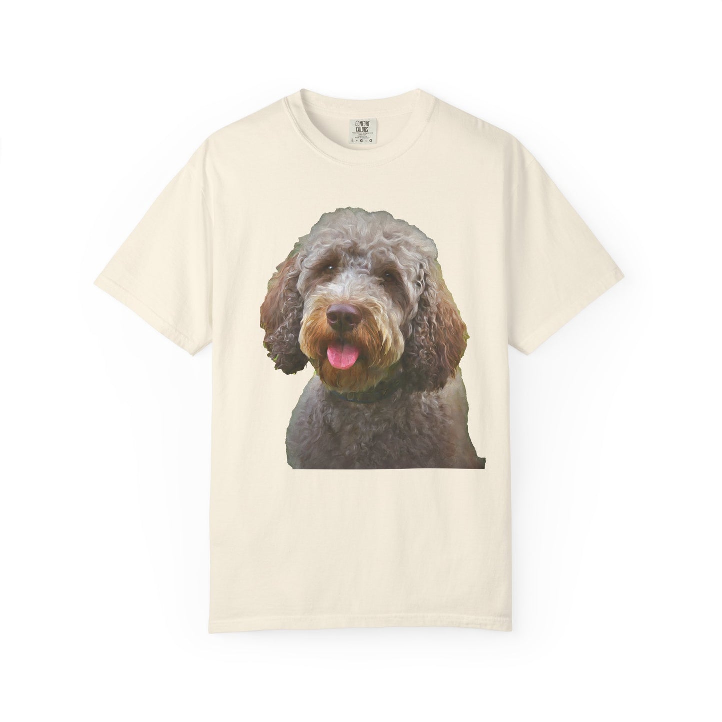 Lagotto Romagnolo 'Italian Truffle Dog' Unisex Garment-Dyed T-shirt