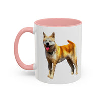 Akita - Ceramic Accent Coffee Mug - 2 Sizes