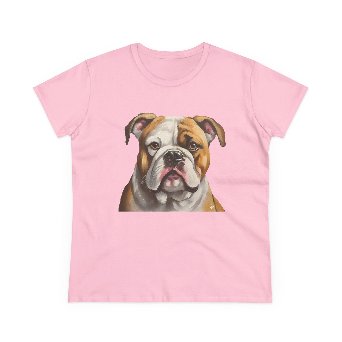 American Bulldog Women's Midweight Cotton Tee