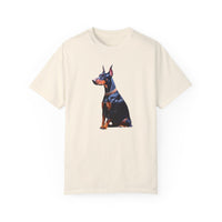 Doberman Pinscher Unisex Relaxed Fit Garment-Dyed T-shirt