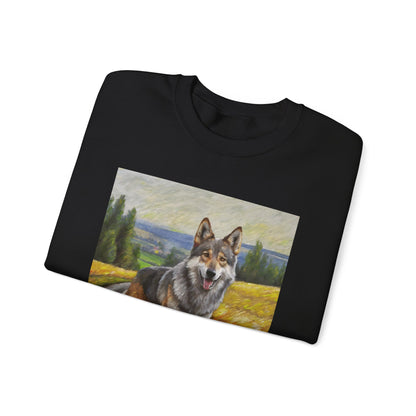 Czechoslovakian Vlcak -Unisex 50/50 Crewneck Sweatshirt