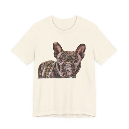 French Bulldog 'Frenchy' Unisex Jersey Short Sleeve Tee