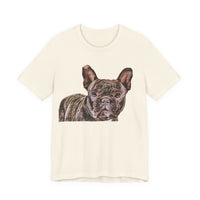 French Bulldog 'Frenchy' Unisex Jersey Short Sleeve Tee