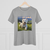 Ethereal Beauty Westie Women's Relaxed Fit Cotton Tee