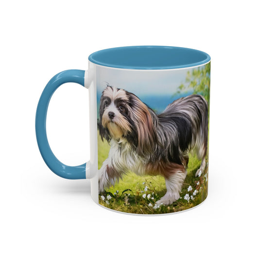 Lowchen Ceramic Accent Mug - 2 Sizes
