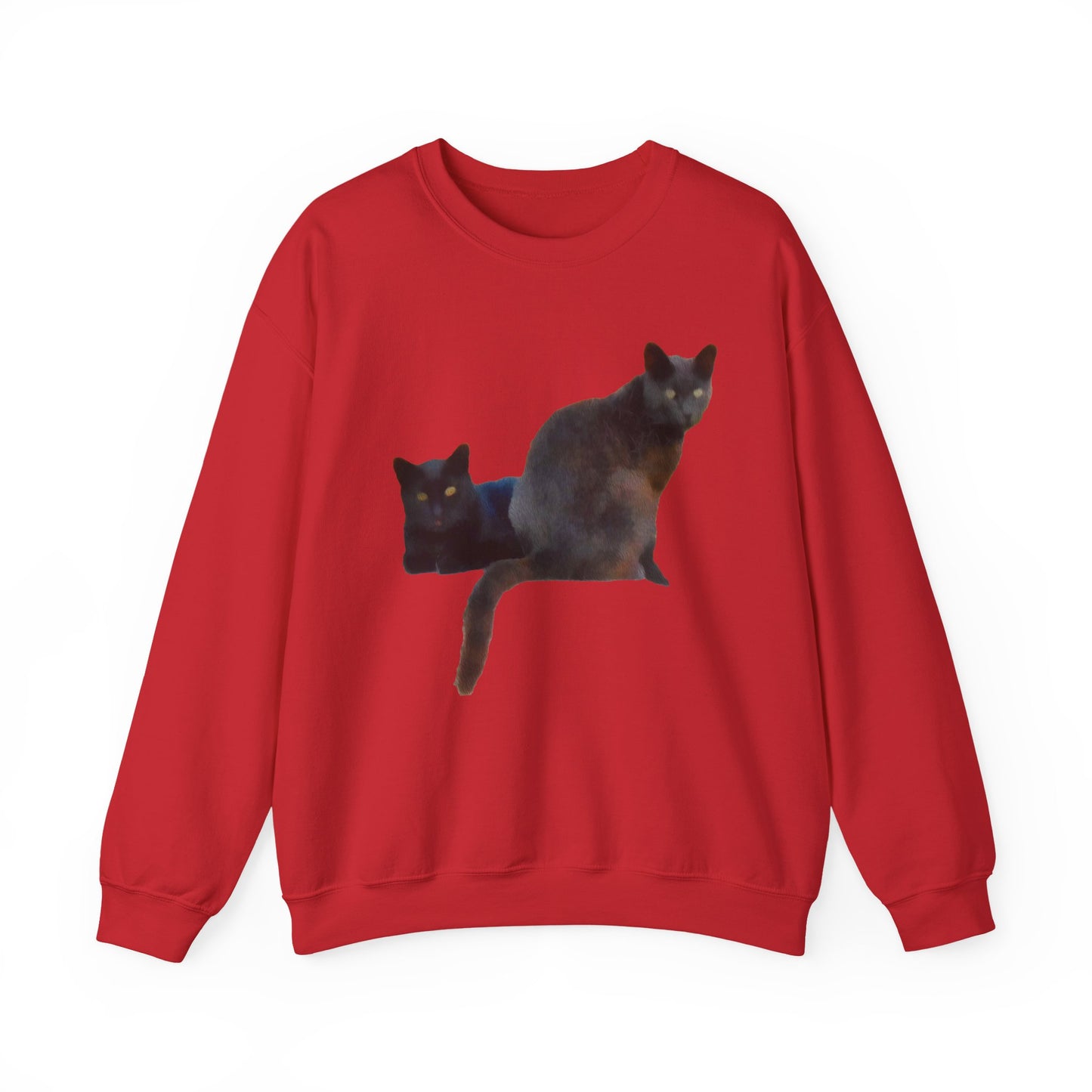 Cats 'SIfnos Sisters' Unisex 50/50 Crewneck Sweatshirt