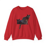Cats 'SIfnos Sisters' Unisex 50/50 Crewneck Sweatshirt