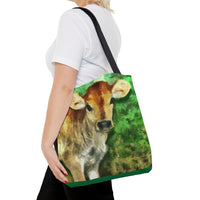 Jersey Calf  Tote Bag