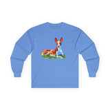 Ibizan Hound Unisex Cotton Long Sleeve Tee