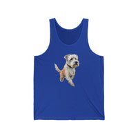 Dandie Terrier - Unisex Jersey Tank