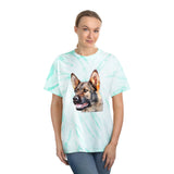 German Shepherd Tie-Dye Tee, Cyclone