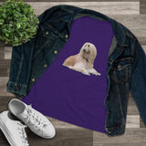 Afghan Hound Women's Relaxed Fit Cotton Tee