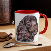 American Water Spaniel Accent Coffee Mug, 11oz