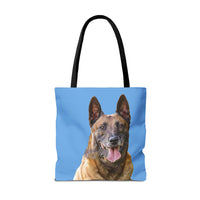 Belgian Malinois Tote Bag: A Canine Masterpiece