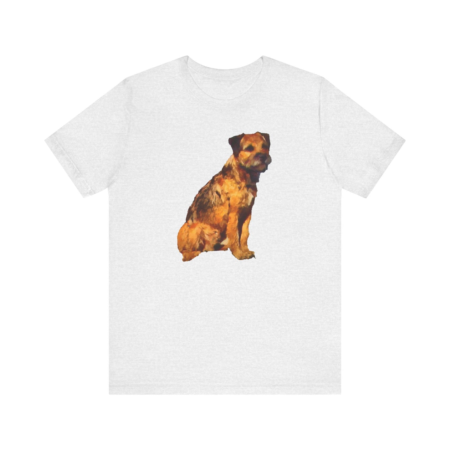 Charming Border Terrier 'Andrew' Unisex Tee
