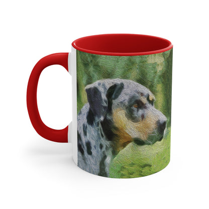 Catahoula 'Clancy' Accent Ceramic Coffee Mug, 11oz