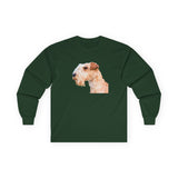 Lakeland Terrier Unisex Cotton Long Sleeve Tee