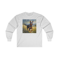 Lancashire Heeler Classic Cotton Long Sleeve Tee