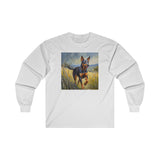 Lancashire Heeler Classic Cotton Long Sleeve Tee