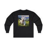 Westie #2 - West Highland Terrier - Unisex Classic Cotton Long Sleeve Tee