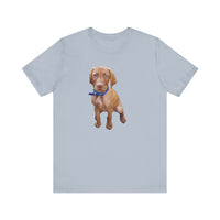 Vizsla 'Augie' Unisex Jersey Short Sleeve Tee