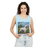 Bouvier des Ardennes Unisex Relaxed Fit Garment-Dyed Tank Top