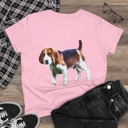 American Foxhound Women's Midweight Cotton Tee