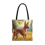 Azawakh  Polyester Tote Bag (AOP)